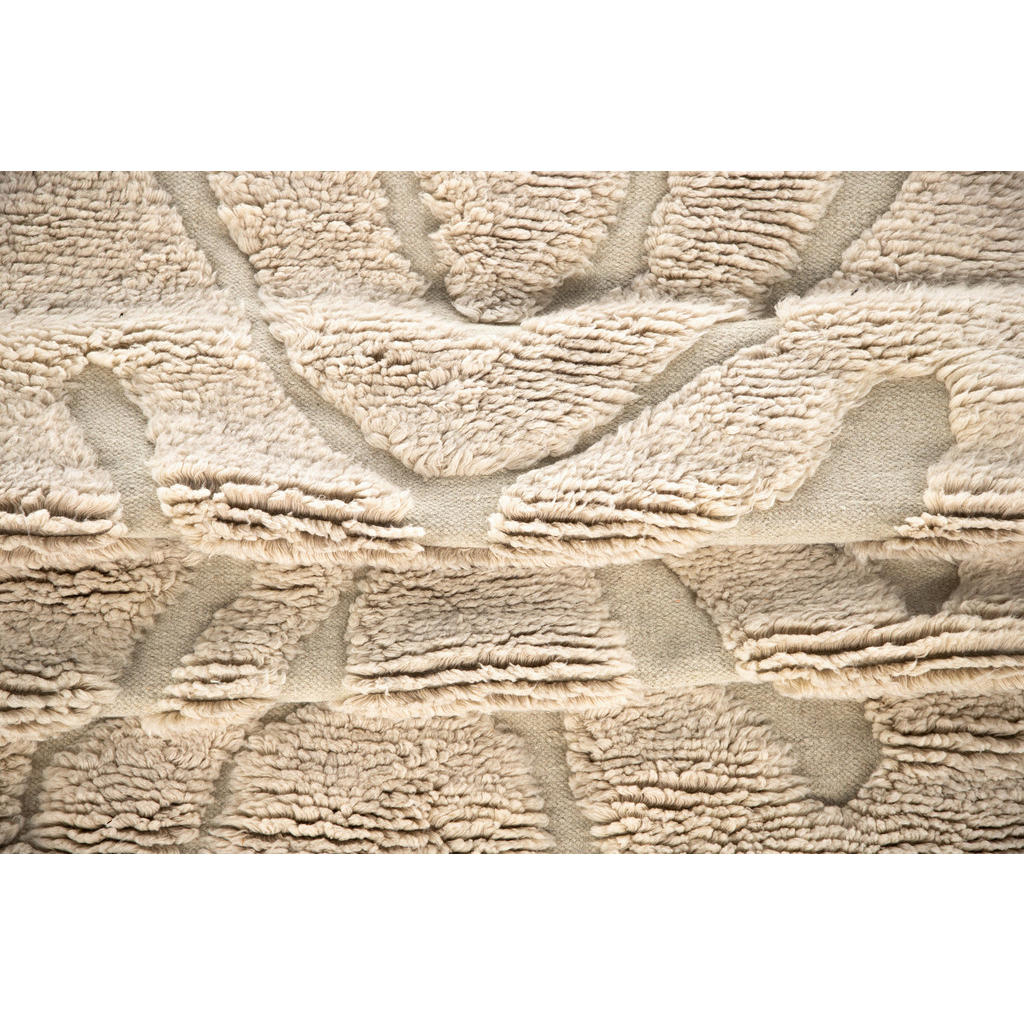 Thumbnail - P & B Hochflorteppich, Weiß, Beige, Textil, Uni, rechteckig, 170x240 cm, Teppiche & Böden, Teppiche, Hochflorteppiche & ...