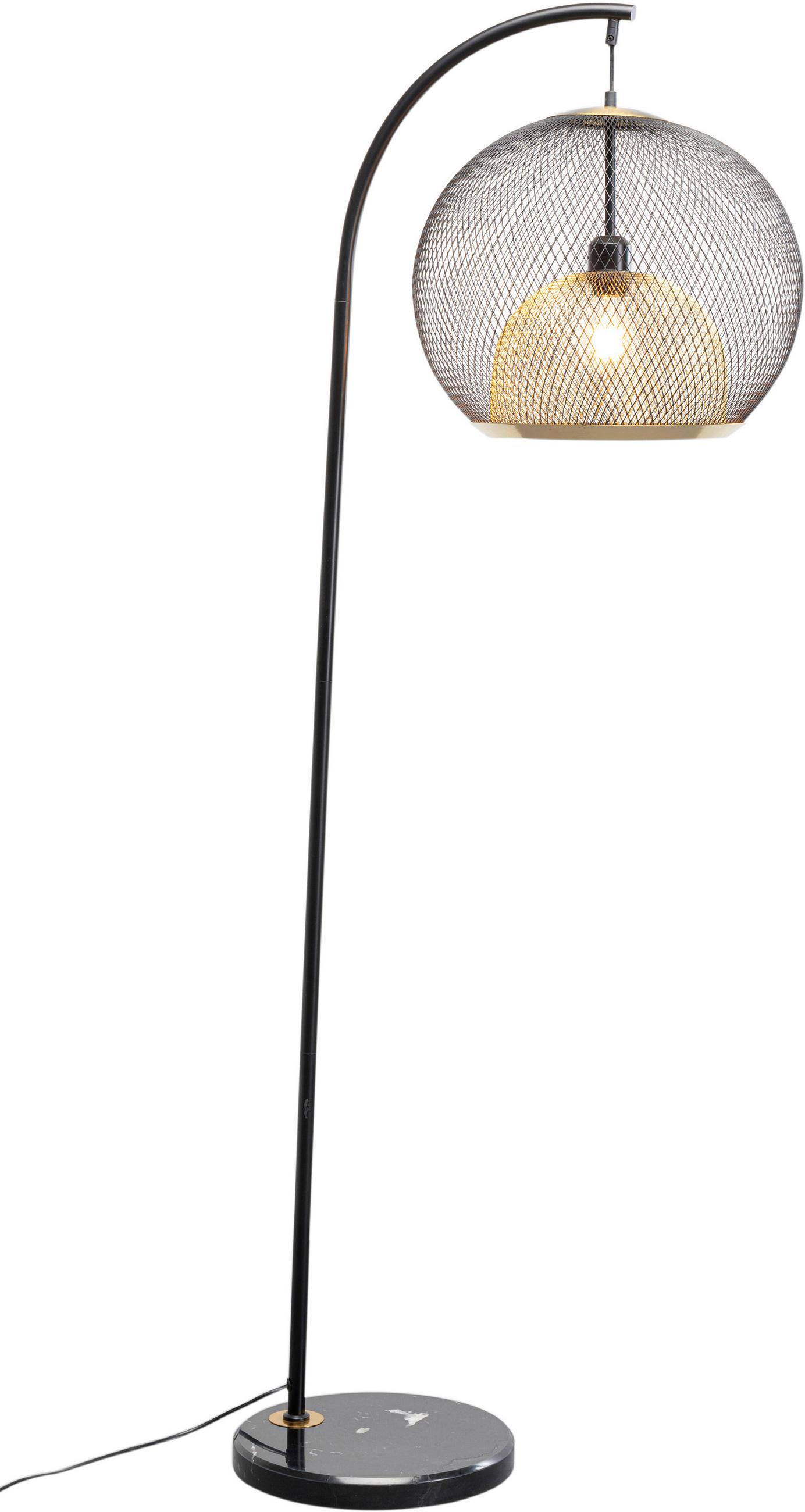 STEHLEUCHTE  46,5/156/40 cm   - Basics, Kunststoff/Metall (46,5/156/40cm) - Kare-Design