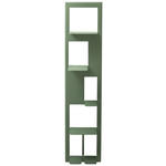 WANDREGAL  40/180/26,5 cm  - Mintgrün, Design, Metall (40/180/26,5cm) - Novel