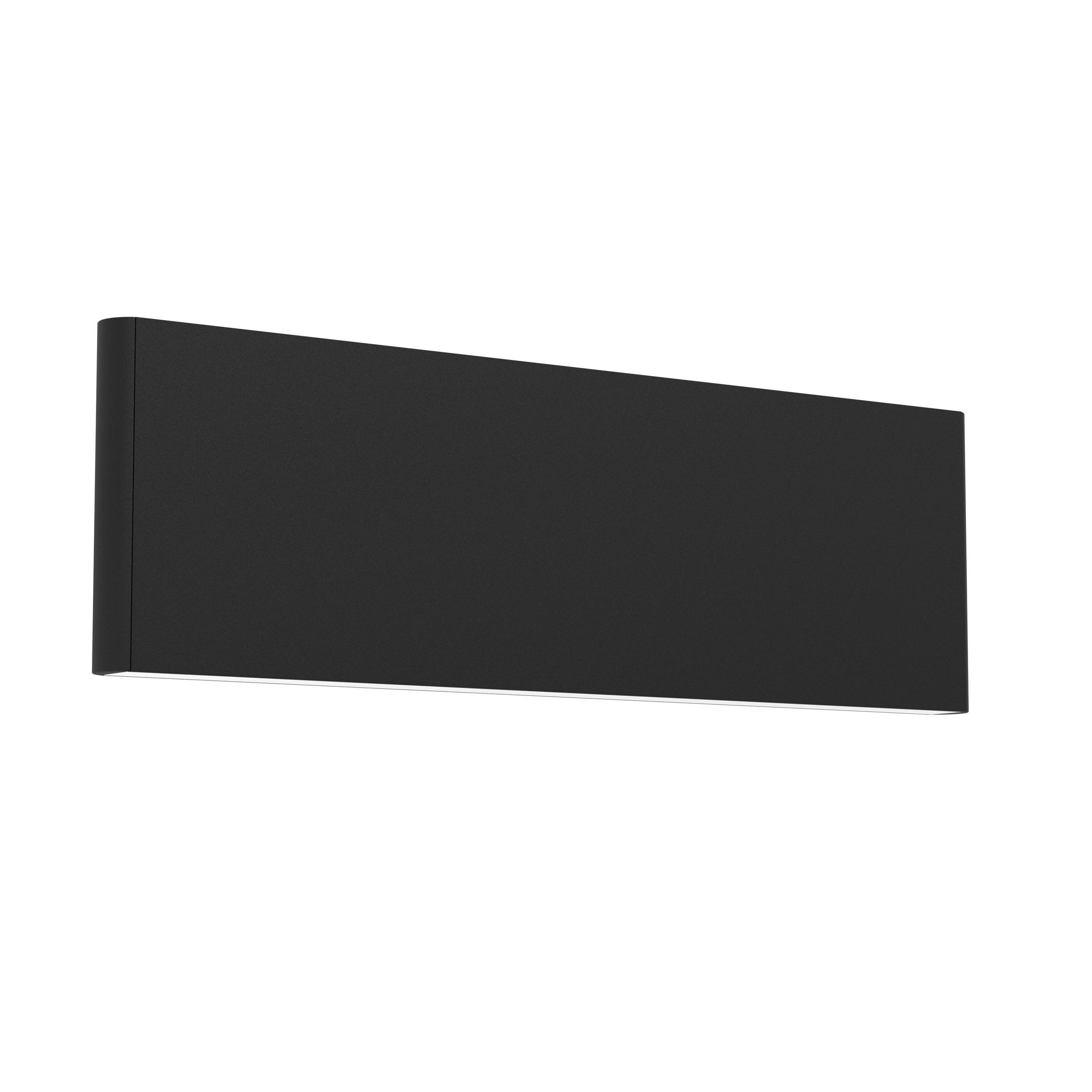 LED-WANDLEUCHTE   - Schwarz/Weiß, Design, Kunststoff/Metall (8,0/25,5/4,5cm) - Eglo
