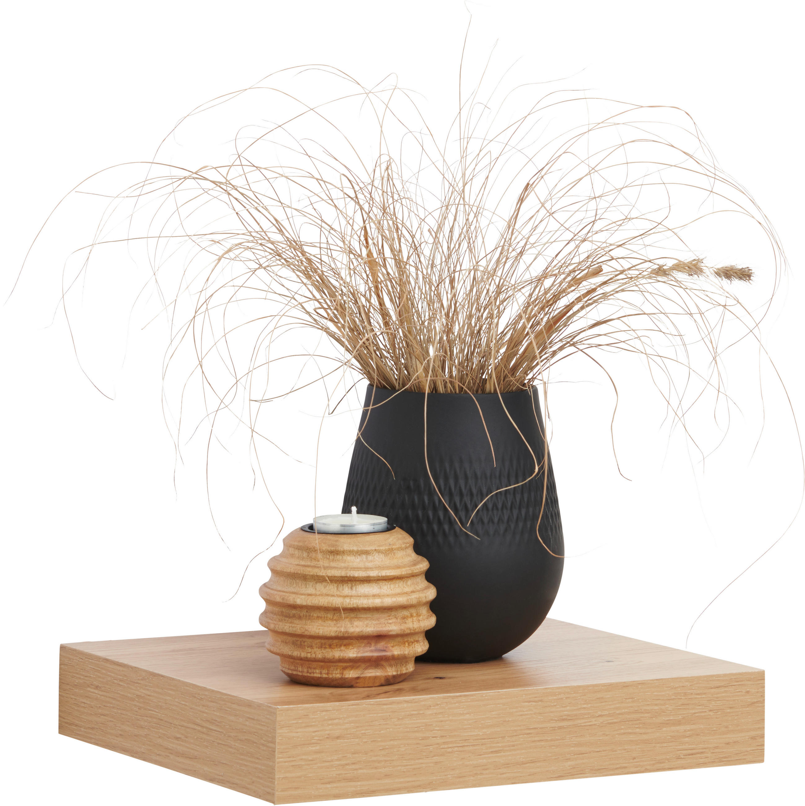 WANDBOARD Eiche Artisan  - Eiche Artisan, Basics, Holzwerkstoff (30/5/25cm) - Xora