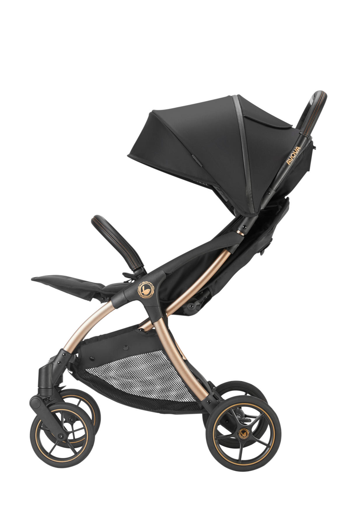 BUGGY City Ranger  - Goldfarben/Schwarz, Basics, Kunststoff/Textil (49/105.5/81cm) - AVOVA