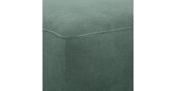 CloseUp von Carryhome ECKSOFA Grün Webstoff.