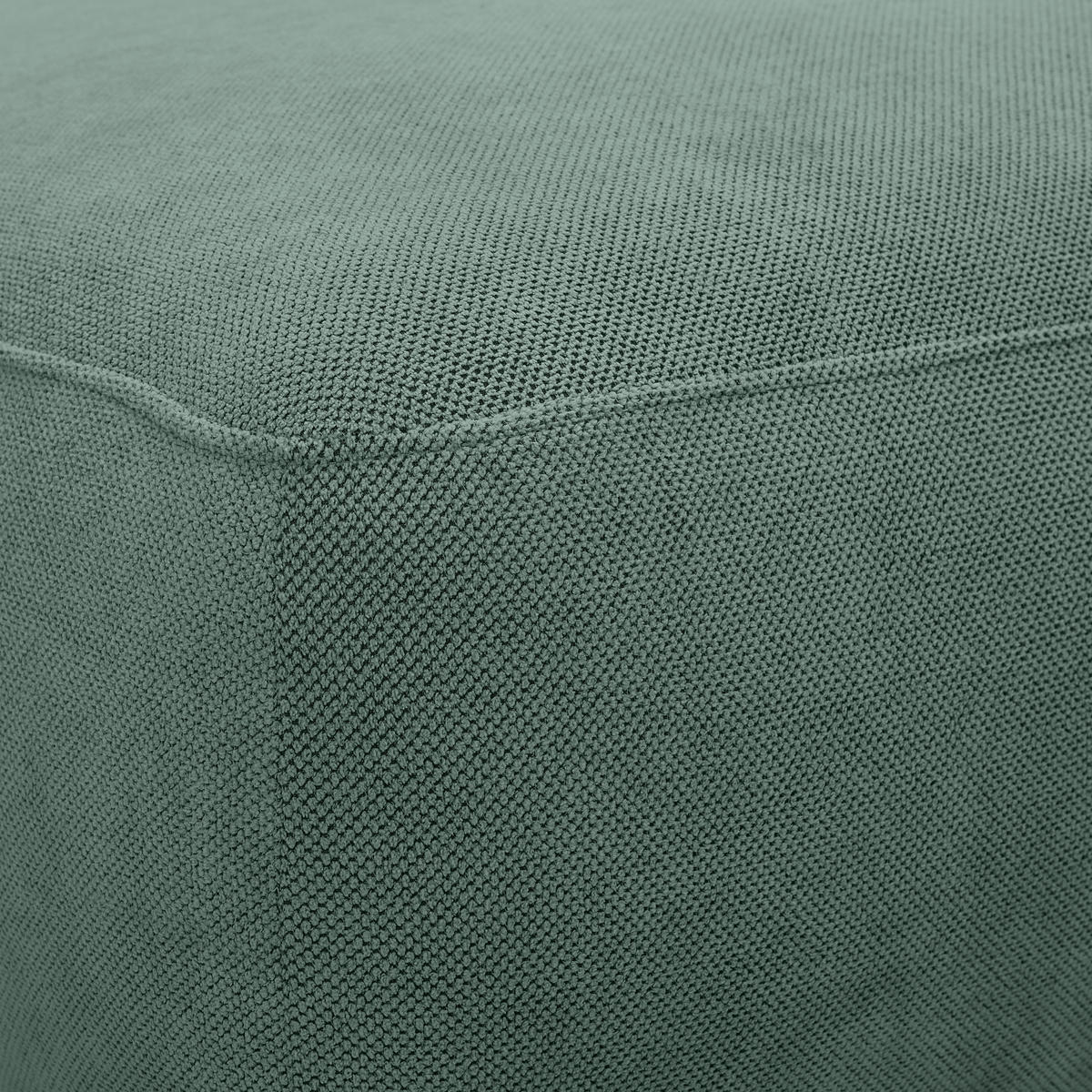 CloseUp von Carryhome ECKSOFA Grün Webstoff.