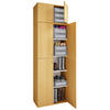 ARMOIRE in Buchefarben  - Buchefarben/Grau, Modern, Holzwerkstoff/Kunststoff (70/223/39cm) - MID.YOU