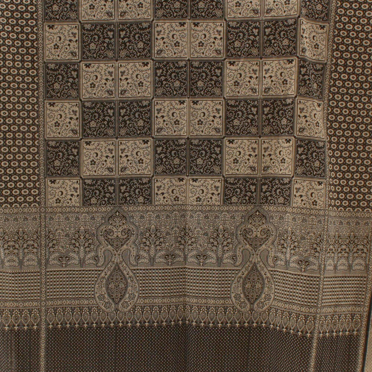 DEKORANYAG fm - többszínű/zöld, Basics, textil (105/215cm)