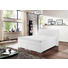 BOXSPRINGBETT "PRINZ" Lederlook 140/200 cm INKL. - Silberfarben/Weiß, Design, Holzwerkstoff/Textil (140/200cm) - Novel