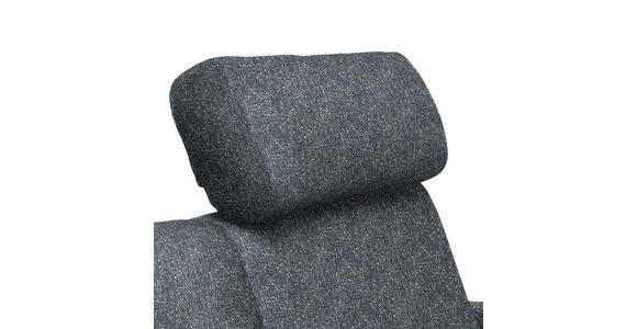 3-SITZER-SOFA in Struktur Dunkelgrau - Dunkelgrau/Schwarz, Design, Holz/Textil (196/85-104/95cm) - Novel