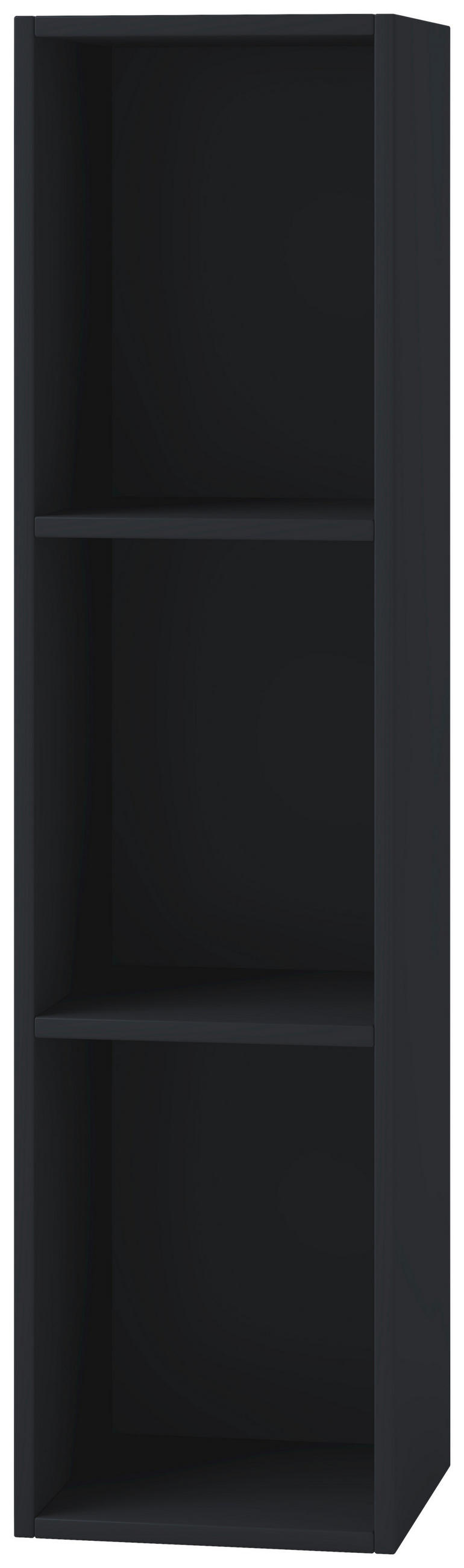 SCHALLPLATTENREGAL - Schwarz, KONVENTIONELL, Holzwerkstoff (34/107/29cm) - MID.YOU