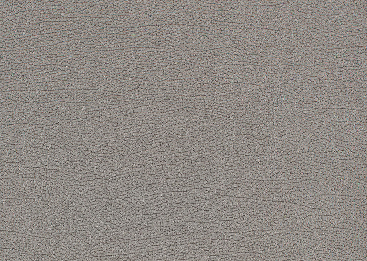3-SITZER-SOFA Lederlook Hellgrau  - Chromfarben/Hellgrau, KONVENTIONELL, Textil/Metall (241/85/95cm) - Carryhome
