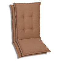 SESSELAUFLAGENSET Uni  - Rot, Basics, Textil (50/7/120cm)