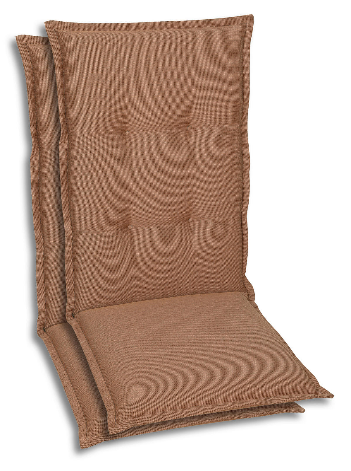 SESSELAUFLAGENSET Uni  - Rot, Basics, Textil (50/7/120cm)