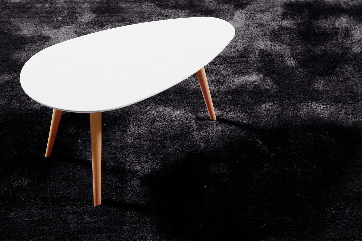 HOCHFLORTEPPICH 120/170 cm Relaxx Schwarz  - Schwarz, KONVENTIONELL, Textil (120/170cm) - Esprit