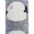 KINDERTEPPICH 120/180 cm Silberfarben, Weiß - Silberfarben/Weiß, Basics, Textil (120/180cm)