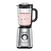 STANDMIXER  - Schwarzchrom, Basics, Metall (22/44.2/18.5cm) - Rommelsbacher