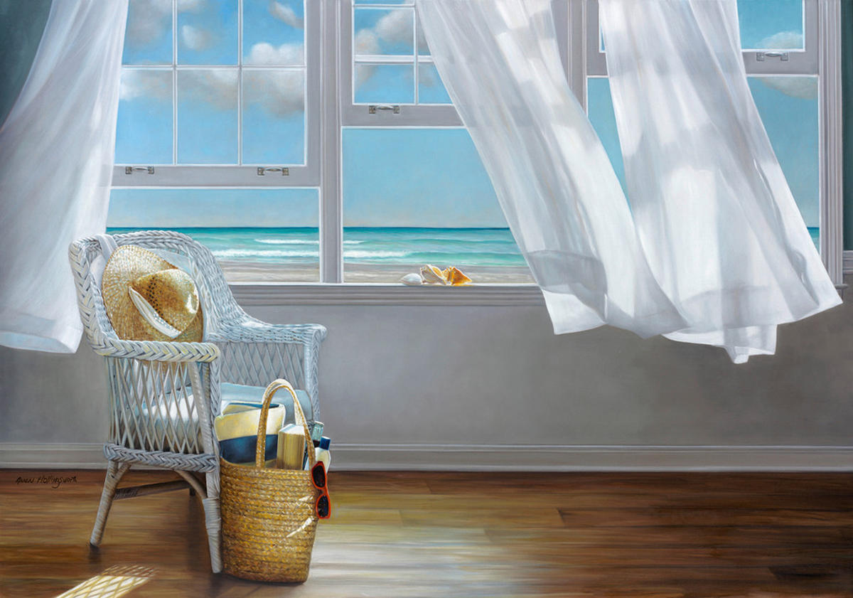 ACRYLGLASBILD Landschaft & Natur, Stillleben, Strand & Meer  - Multicolor, Basics, Kunststoff (128,5/90/4cm)