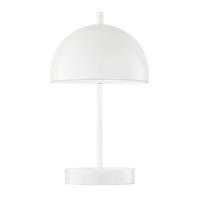 AKKU-TISCHLEUCHTE Kia 16/27 cm   - Weiß, Design, Metall (16/27cm) - Schöner Wohnen