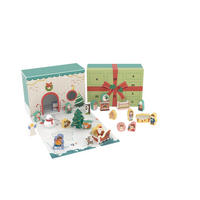 ADVENTSKALENDER  - Basics, Papier/Holzwerkstoff (10,7/18,2/25,2cm) - X-Mas
