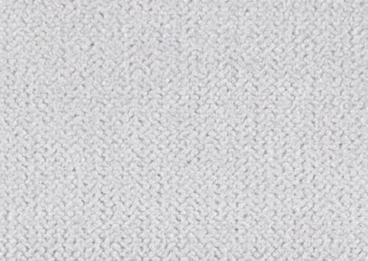 ECKSOFA in Flachgewebe Hellgrau  - Hellgrau/Schwarz, Design, Textil/Metall (250/310cm) - Moderano