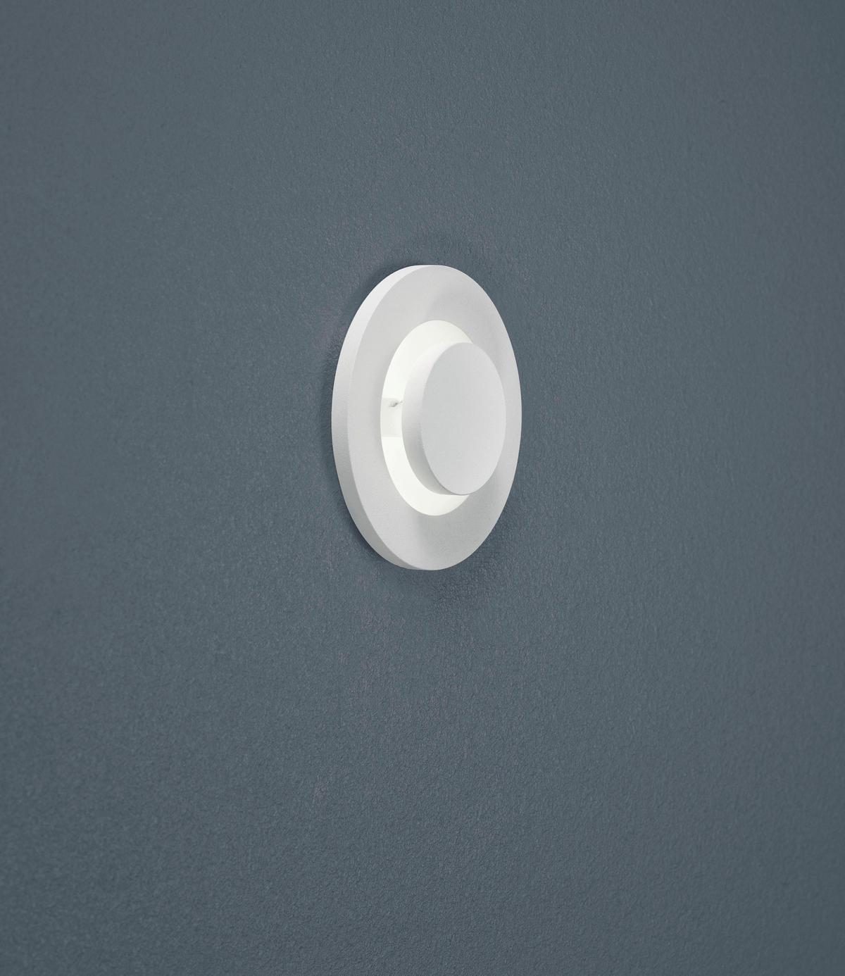 LED-WANDLEUCHTE Onto 7,7/8 cm  - Weiß, Design, Metall (7,7/8cm) - Helestra