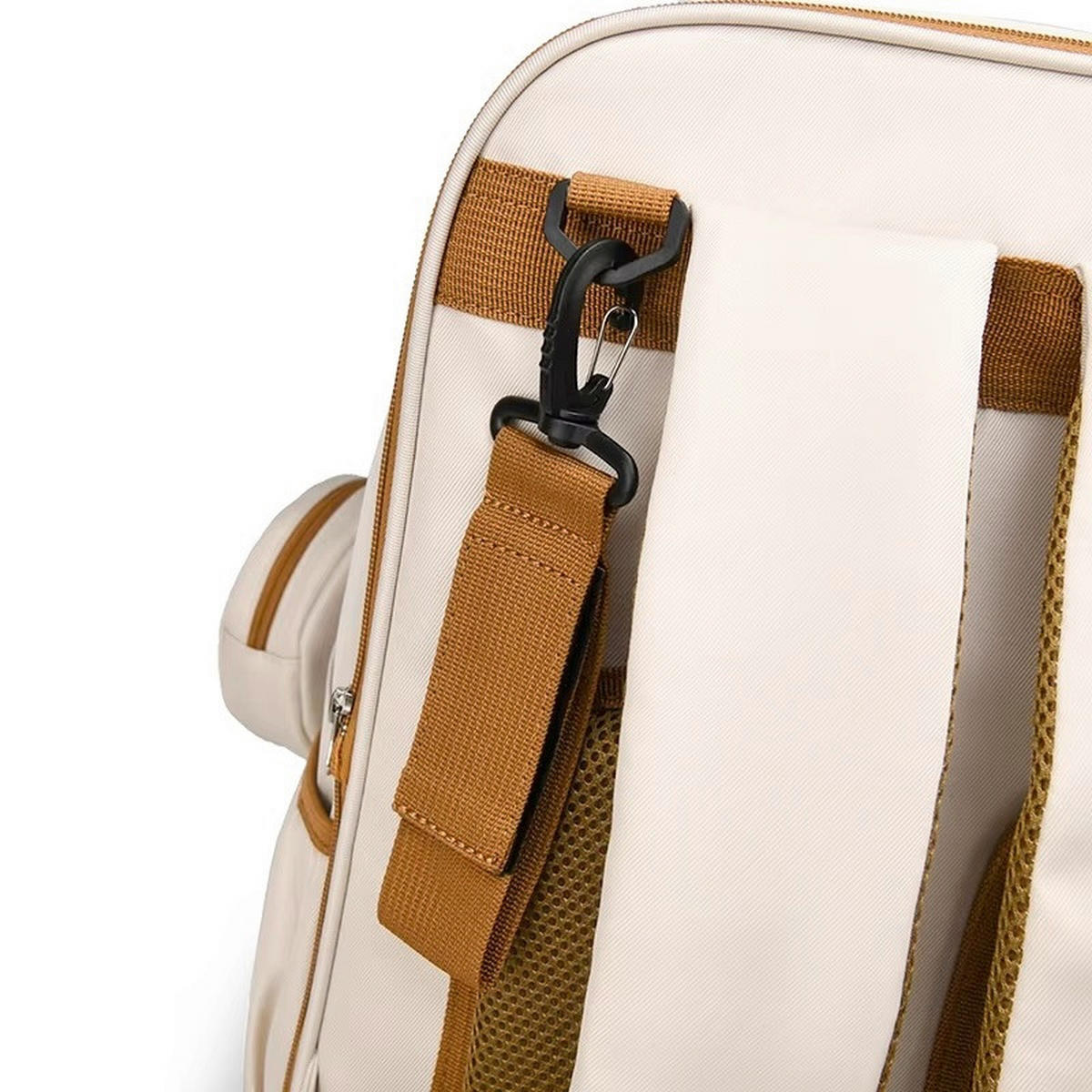 WICKELRUCKSACK  - Creme, Basics, Textil (30/40/21cm)
