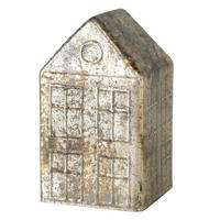 DEKOHAUS  - Silberfarben, Basics, Glas (11/20,5cm) - Boltze Home