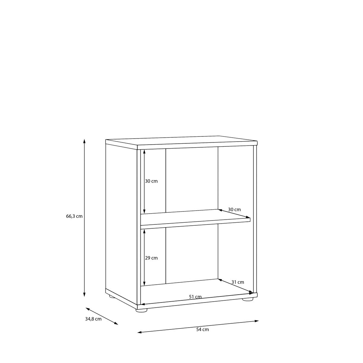 KOMMODE , 54/66,3/34,8 cm,  - Sandfarben/Schwarz, Design, Holzwerkstoff/Kunststoff (54/66,3/34,8cm)