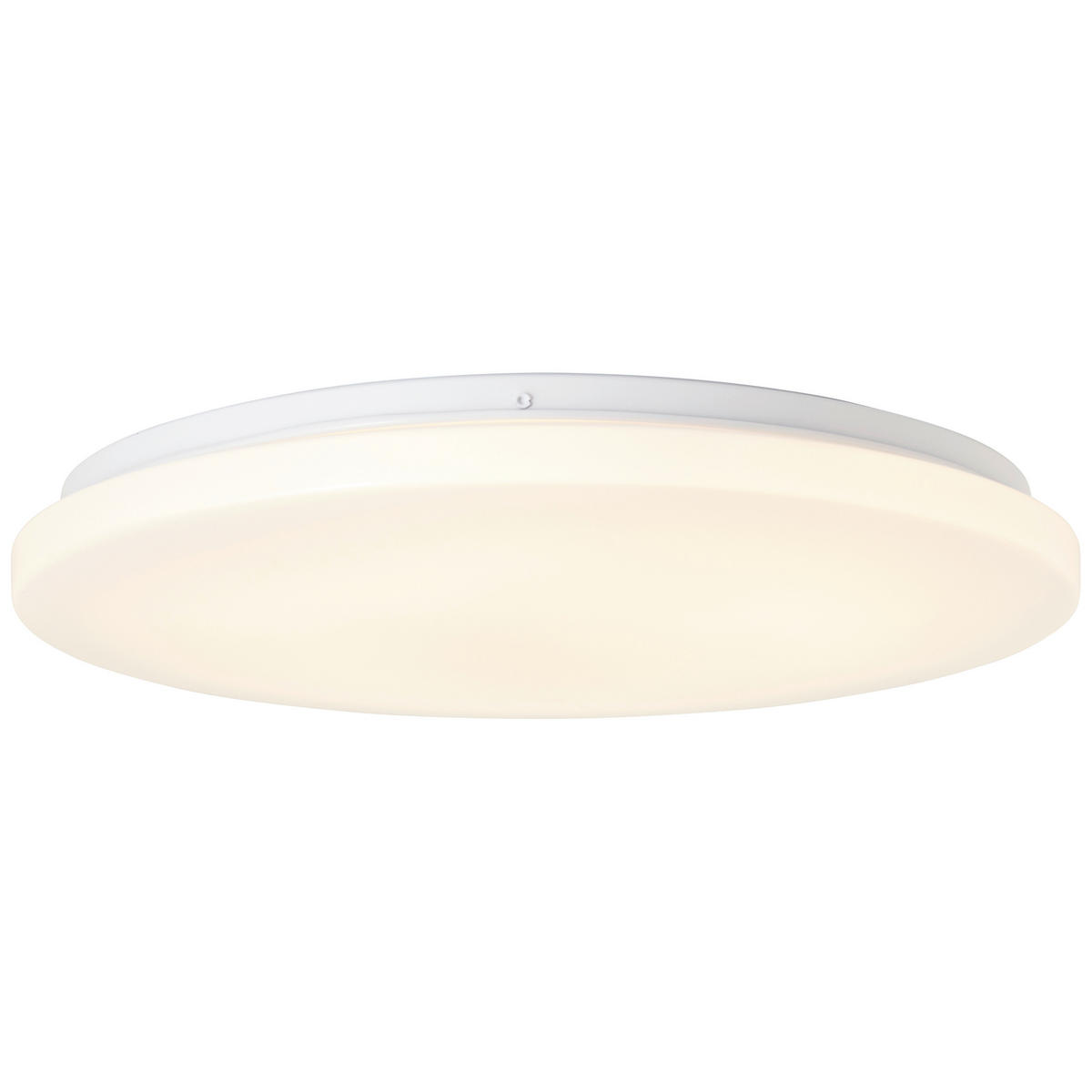 LED-DECKENLEUCHTE 38/6 cm   - Weiß, KONVENTIONELL, Kunststoff/Metall (38/6cm) - Brilliant