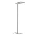 LED-STEHLEUCHTE 61/28/195 cm - Klar/Chromfarben, KONVENTIONELL, Kunststoff/Metall (61/28/195cm) - Novel
