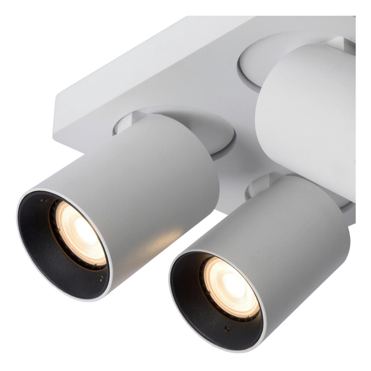 LED-STRAHLER 20/20/11.5 cm   - Weiß, KONVENTIONELL, Metall (20/20/11.5cm) - Lucide