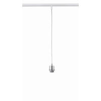 SCHIENENSYSTEM-HÄNGELEUCHTE 4,5/210 cm  - Nickelfarben, Basics, Metall (4,5/210cm) - Fischer & Honsel