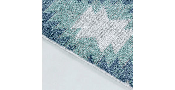 FLACHWEBETEPPICH 240/340 cm Bahama Blau  - Blau, Design, Textil (240/340cm) - Novel