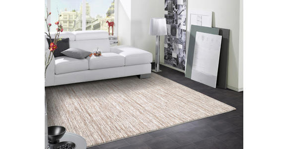 FLACHWEBETEPPICH 80/150 cm Sofi Lori Braun, Creme  - Creme/Braun, Design, Textil (80/150cm) - Novel