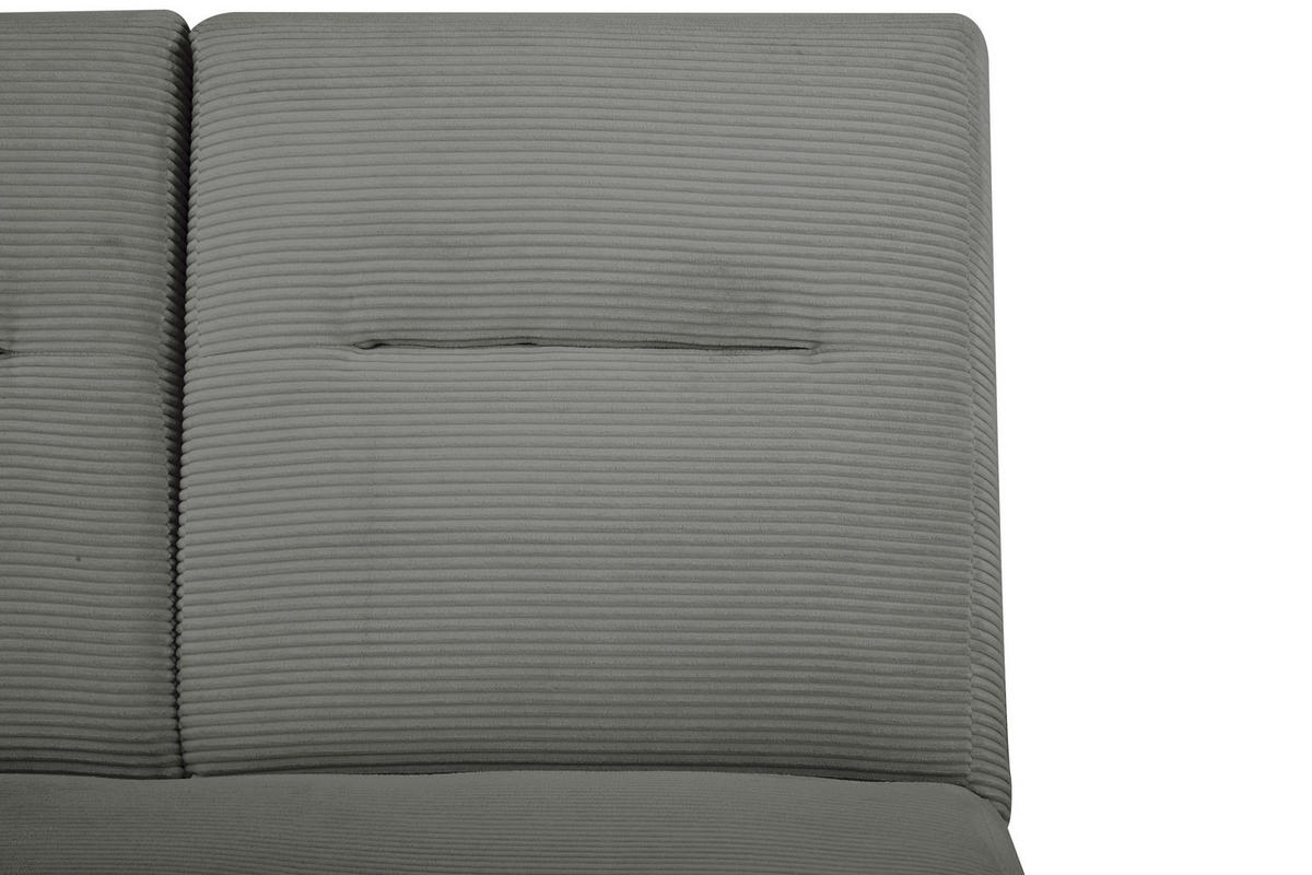 SCHLAFSOFA in Textil Dunkelgrau  - Dunkelgrau, Design, Textil (159/88/160cm) - Livetastic