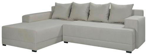 UGAONA GARNITURA bež  - bež/crna, Moderno, tekstil/drvo (271/85/173cm) - Xora