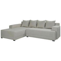 UGAONA GARNITURA bež  - bež/crna, Moderno, tekstil/drvo (271/85/173cm) - Xora
