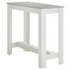BARTISCH in Holzwerkstoff 115/50/103 cm   - Weiß/Grau, MODERN, Holzwerkstoff (115/50/103cm) - MID.YOU