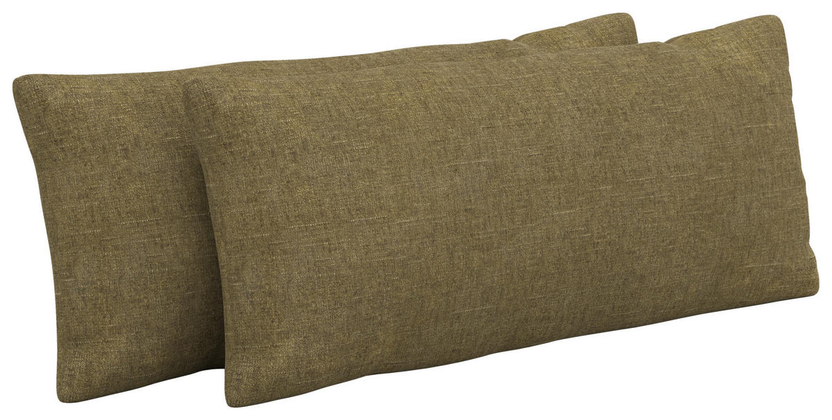 NIERENKISSEN  - Olivgrün, KONVENTIONELL, Textil (65/25cm) - Sit & More