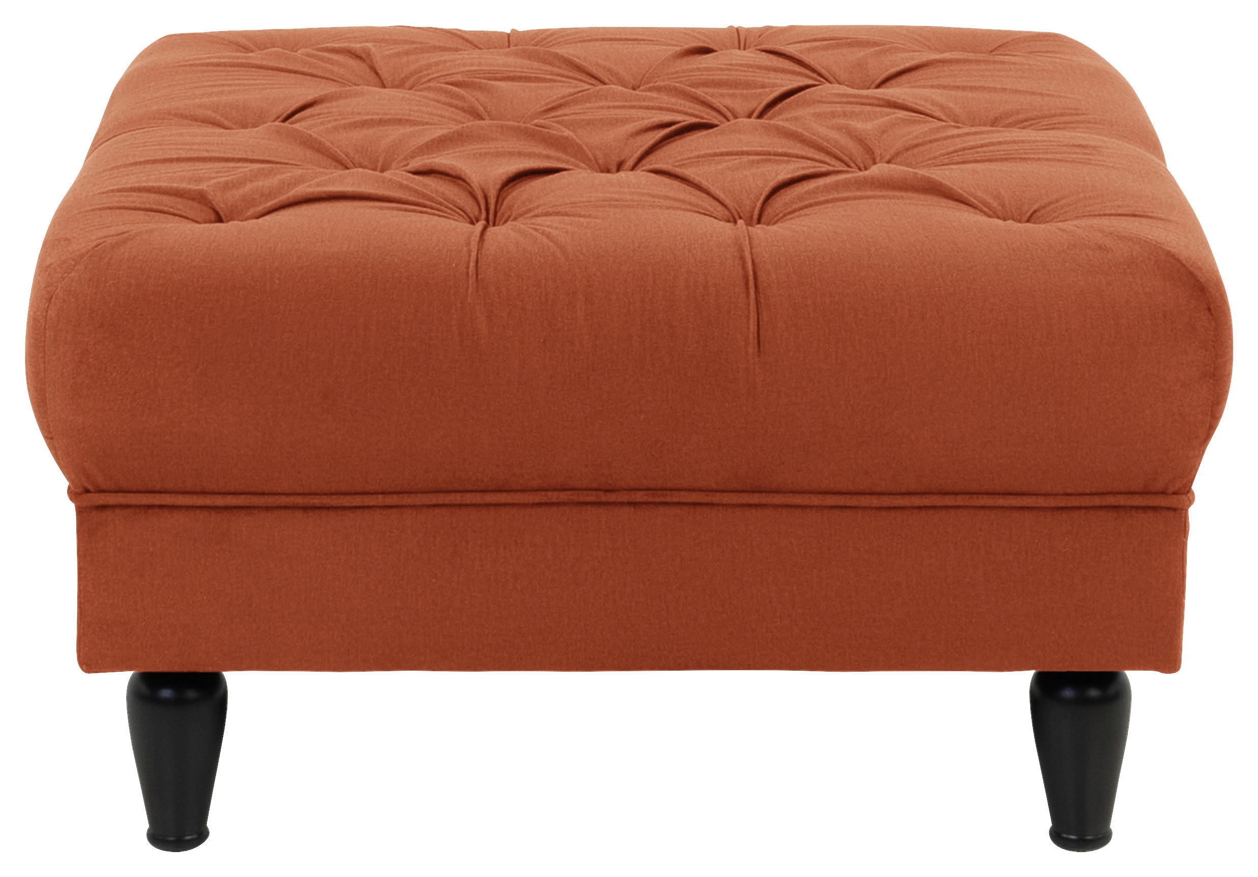 ÜLŐKE - fekete/rozsdavörös, Design, textil/fa (82/44/82cm) - MID.YOU