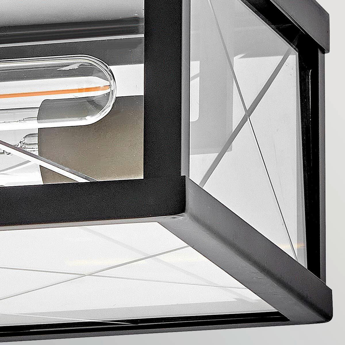 HÄNGELEUCHTE Hinkley 15,9/30,5/30,5 cm  - Schwarz, Design, Glas/Metall (15,9/30,5/30,5cm) - Elstead Lighting