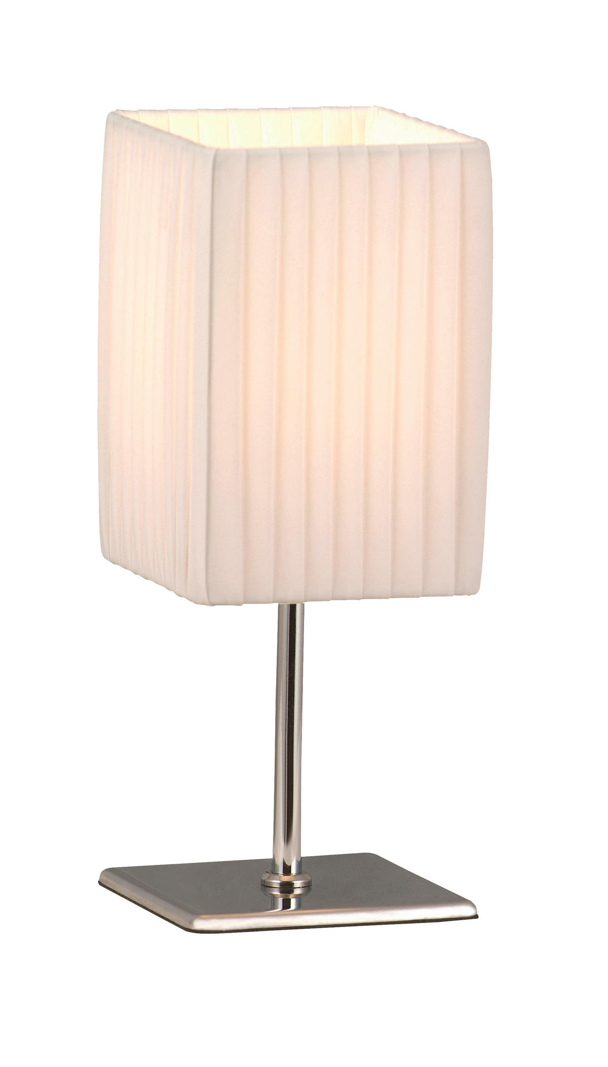 STONA LAMPA Bailey  - bela, Osnovno, metal/tekstil (10/10/26cm)