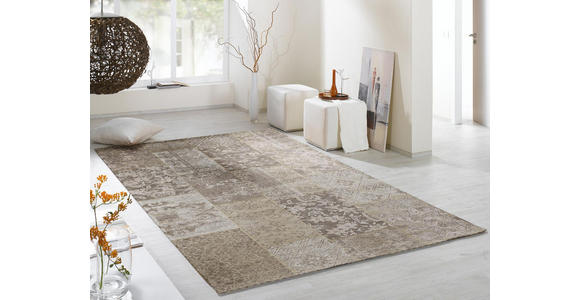 FLACHWEBETEPPICH 90/160 cm ALANIS ALLOVER Naturfarben  - Naturfarben, Basics, Textil (90/160cm) - Novel