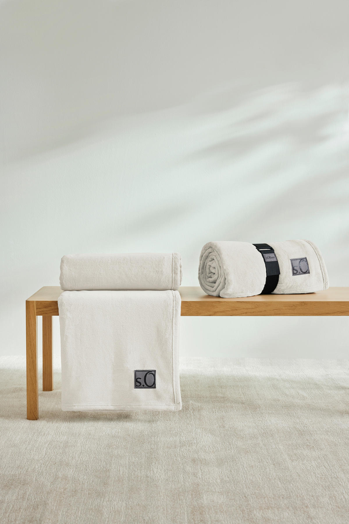 WOHNDECKE 220/240 cm  - Weiß, Basics, Textil (220/240cm) - S. Oliver