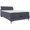BOXBETT 120/200 cm  in Anthrazit  - Anthrazit/Schwarz, Konventionell, Holz/Holzwerkstoff (120/200cm) - Xora