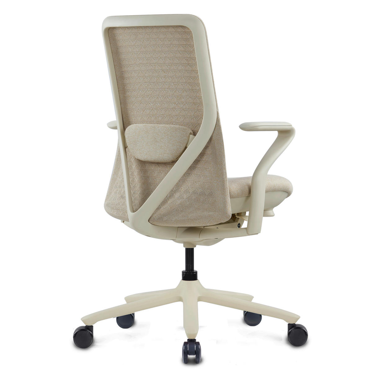 DREHSTUHL Flachgewebe Beige  - Beige, MODERN, Kunststoff/Textil (63/111/67cm) - MID.YOU