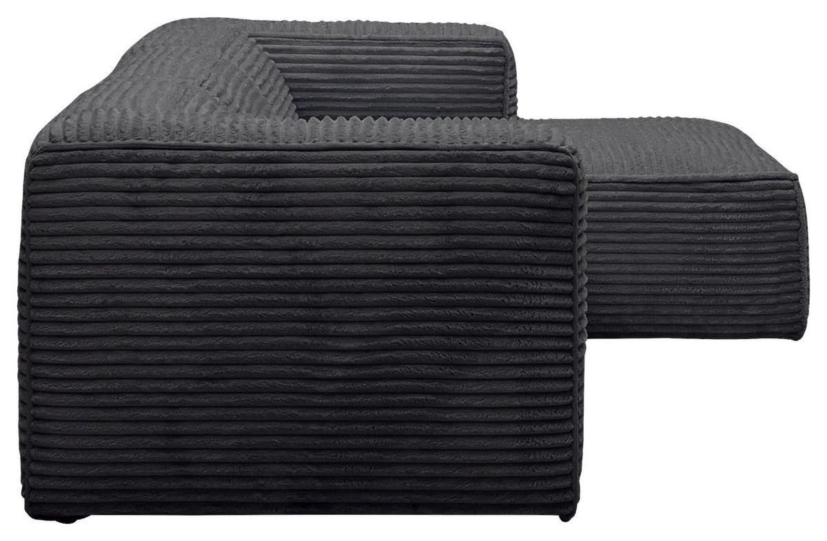 Freisteller von Stylife ECKSOFA FEBE Schwarz Cord.