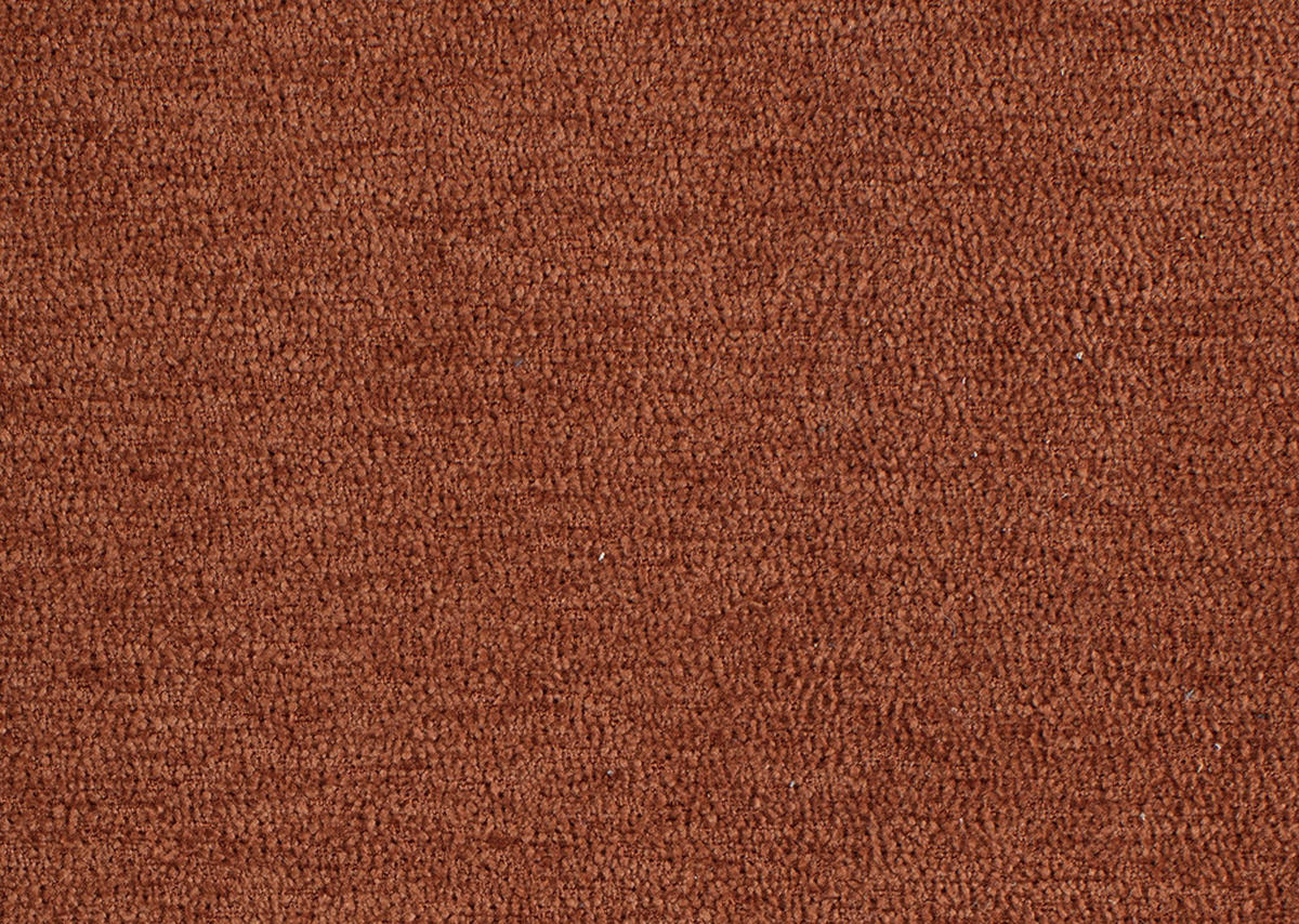 ECKSOFA in Mikrofaser Rostfarben  - Rostfarben/Schwarz, Design, Textil/Metall (207/301cm) - Xora