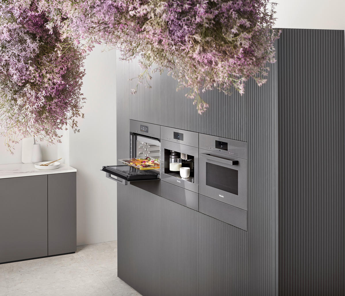 EINBAUBACKOFEN H 7364 BP  - Edelstahlfarben, Basics, Glas/Metall (59,5/59,6/56,9cm) - Miele