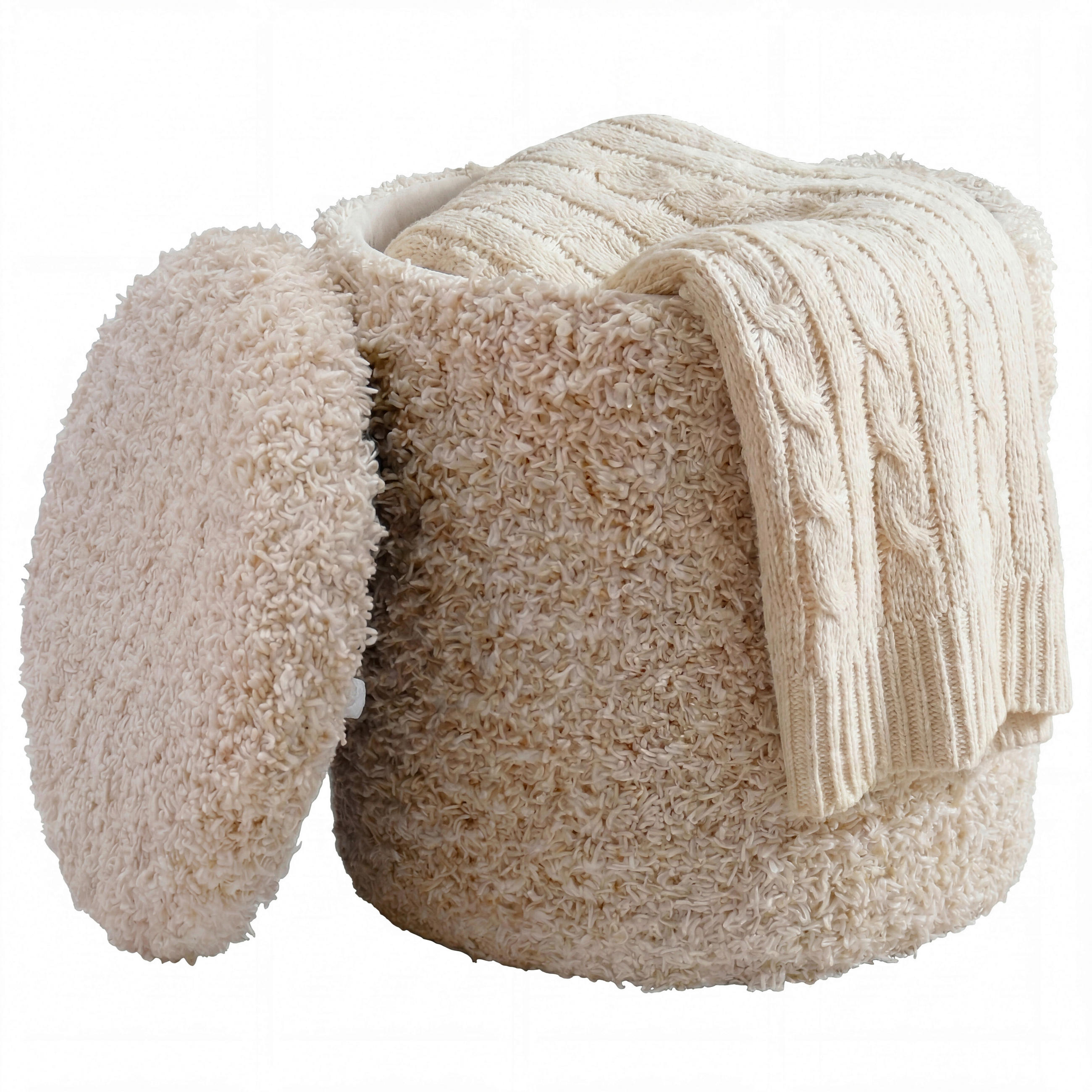 Livetastic TABURET, textil, 40/45/40 cm