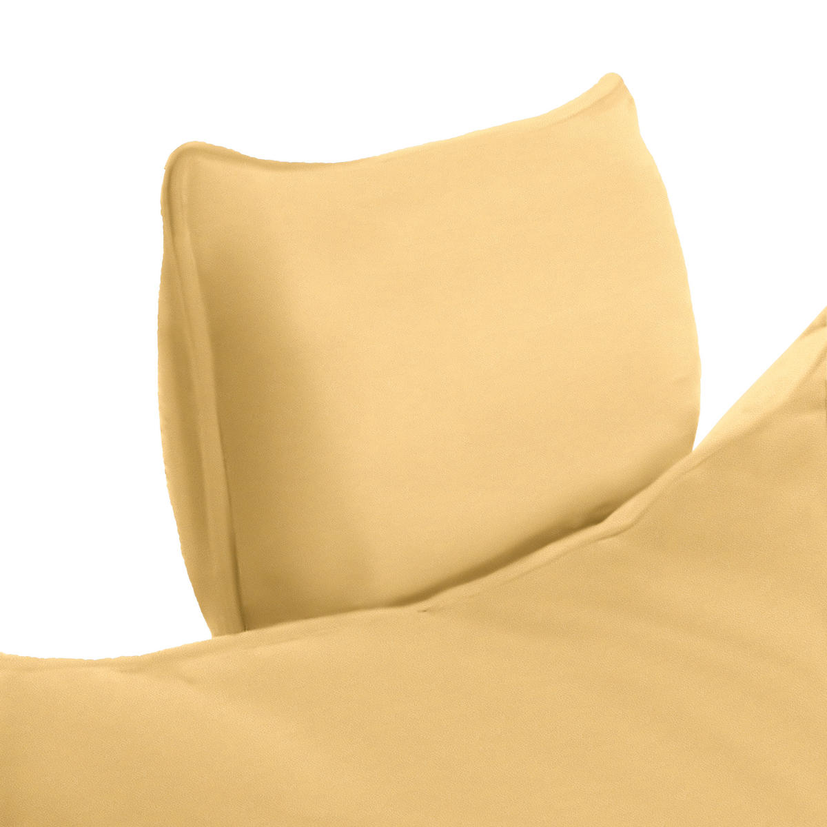 ECKSOFA in Flachgewebe Gelb  292/176 cm  - Gelb/Schwarz, MODERN, Textil/Metall (292/176cm) - Carryhome